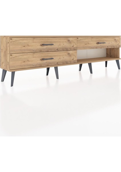 Arges Tv Ünitesi 3 Çekmeceli 176X30X51 Çam-Çam/çam fiyatları