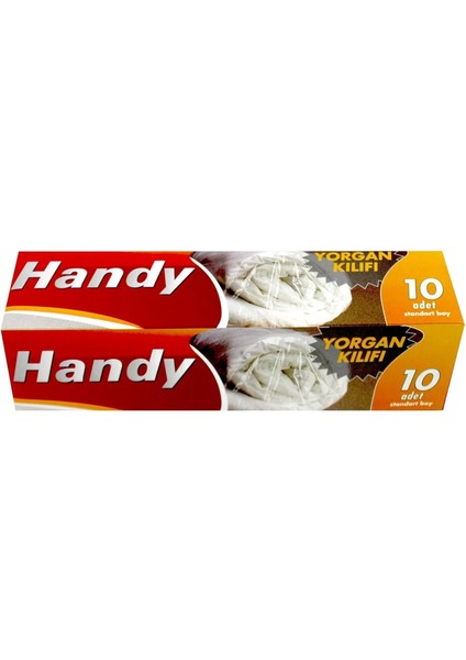 Vakumsuz Şeffaf Yorgan Yastık Battaniye Nevresim Kılıfı Poşeti Torbası - 10 Adetlik 1 Kutu