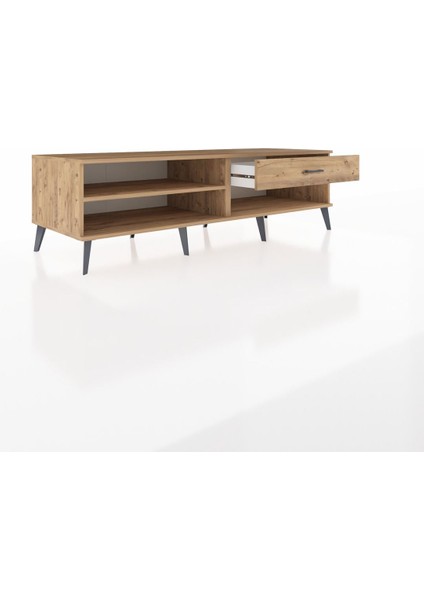 Kronos Tv Ünitesi Tek Raflı Tek Çekmeceli 176X59X51 Çam-Çam/çam indirimleri