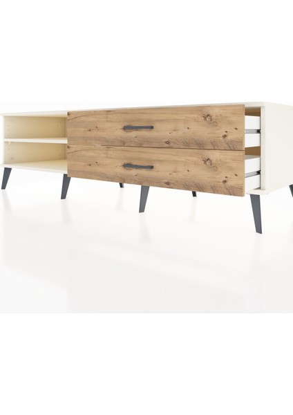 Kronos Tv Ünitesi Tek Raflı 2 Çekmeceli 176X59X51 Aytaşı-Aytaşı/çam fırsatları