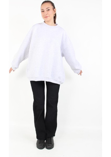 2662 Üç İplik Oversize Tunik
