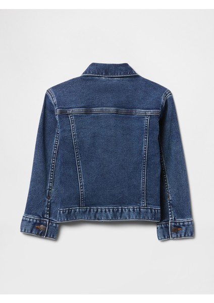 Erkek Bebek Mavi Gap Sweatshirt Icon Denim Ceket modelleri