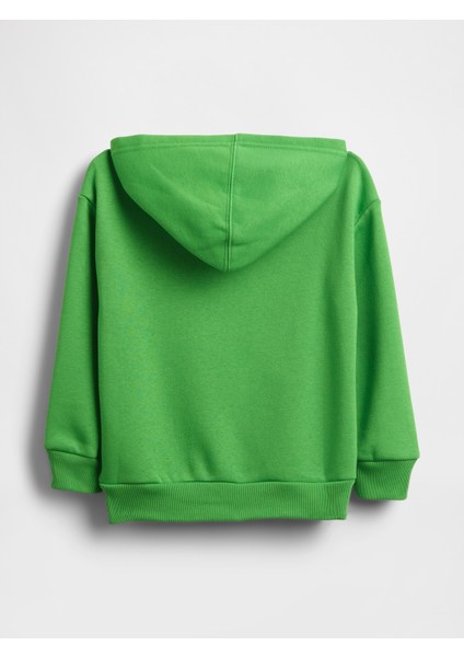 Erkek Bebek Yeşil Relaxed Gap Logo Sweatshirt modelleri