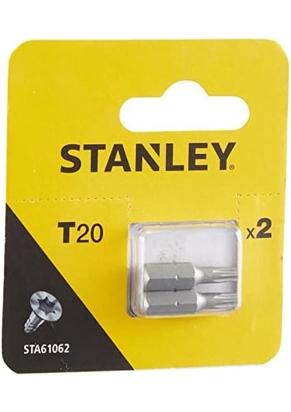 STA61062/XJ Vidalama Uç, Metalik, 2 Adet, T20X25 Mmx2. modelleri