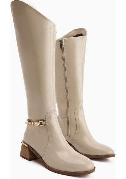 Kamilla Bej Tokalı Kadın Çizme fiyatları