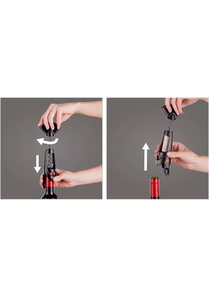 Vin - 68814606- Tirbuşon Twister Siyah Hediye Paketi modelleri