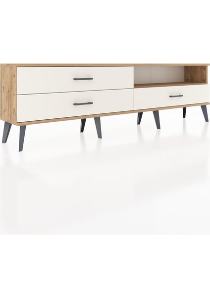 Arges Tv Ünitesi Tek Raflı 3 Çekmeceli 176X30X51 Çam-Çam/aytaşı fiyatları