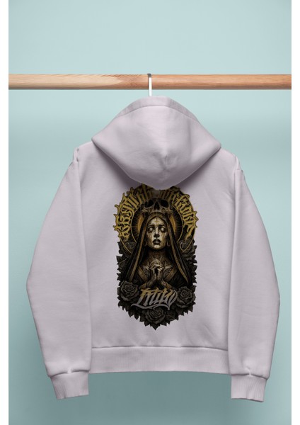 Unısex Oversıze Sılence Hoodie