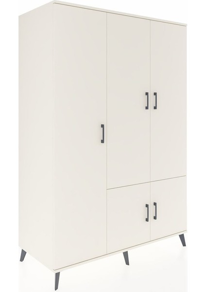 Kronos Dolap 7 Raflı 5 Kapaklı Tek Askılı 132X59X195 Aytaşı-Aytaşı/çam fiyatları