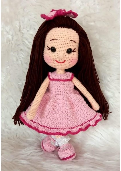 Çilek Bebek Amigurumi Organik Oyuncak