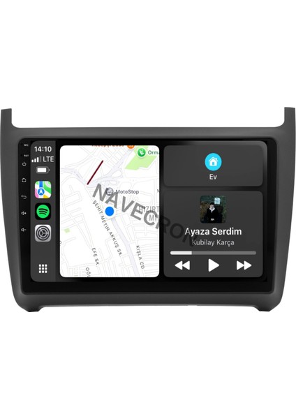 Volkswagen Polo 2011-17 9" Uyumlu Androıd Multimedya Gerçek 2/32 Kablosuz Carplay Geri Görüş Kameralı fiyatları