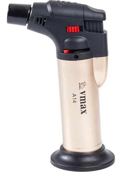 Doldurulabilir Pürmüz Çakmak - Torch - Metal Başlıklı - A14 - Gold