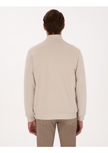 Erkek Bej Regular Fit Sweatshirt 50308044-VR011 indirimleri