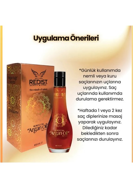 Redist Argan Yağı 100 ml modelleri