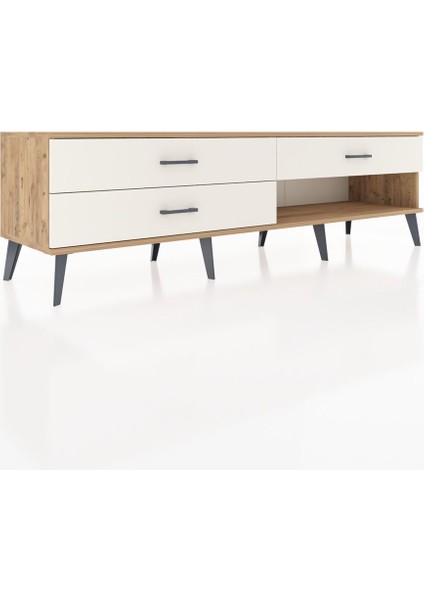 Hyperion Tv Ünitesi 3 Çekmeceli 176X44X51 Çam-Çam/aytaşı fiyatları
