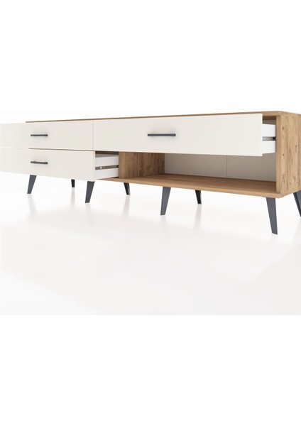 Hyperion Tv Ünitesi 3 Çekmeceli 176X44X51 Çam-Çam/aytaşı fırsatları