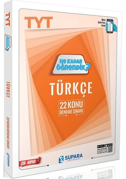 Supara 2026 Tyt Türkçe Ne Kadar Öğrendik Konu Denemeleri