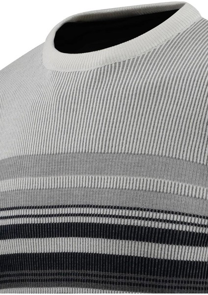 Erkek Sıfır Yaka Kazak Selanik Örgü Klasik Kalıp 5245C BGL-ST04860 fırsatları