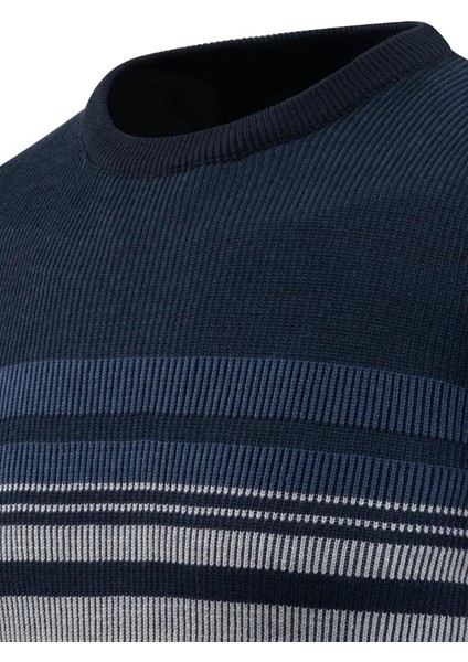 Erkek Sıfır Yaka Kazak Selanik Örgü Klasik Kalıp 5245C BGL-ST04860 fırsatları