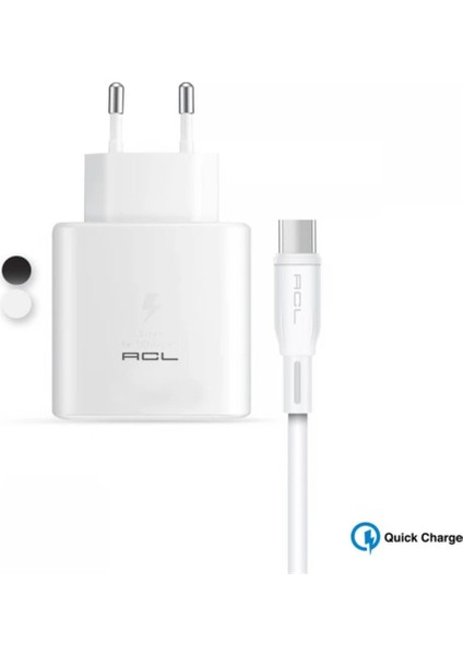 A5 Powerclassic™ Pd Quick Charge 25W 3.4A Type-C USB Kablolu Seyahat Şarj Aleti