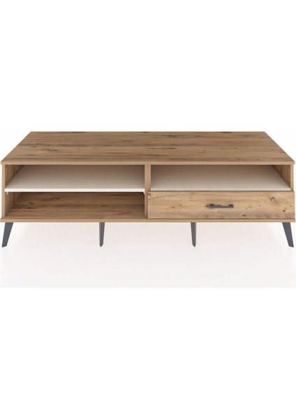 Kronos Tv Ünitesi 2 Raflı Tek Çekmeceli 176X59X51 Çam-Aytaşı/çam