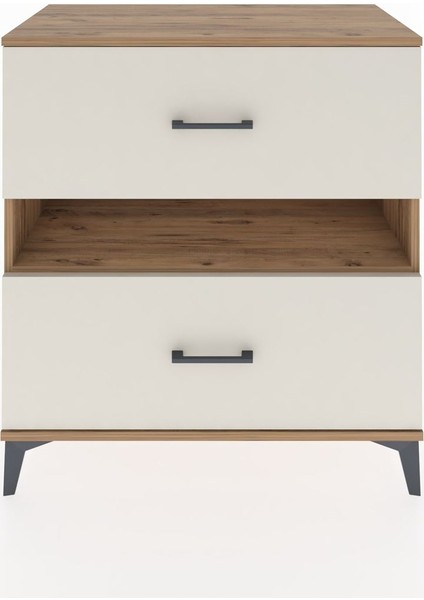 Hyperion Şifonyer Tek Raflı 2 Çekmeceli 88X44X96 Çam-Aytaşı