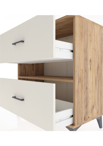 Hyperion Şifonyer Tek Raflı 2 Çekmeceli 88X44X96 Çam-Aytaşı indirimleri