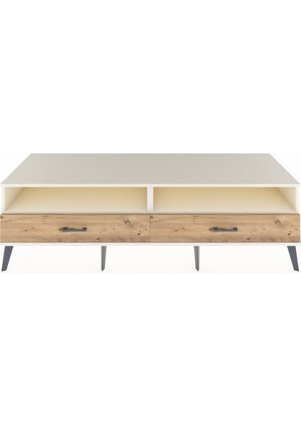 Kronos Tv Ünitesi 2 Raflı 2 Çekmeceli 176X59X51 Aytaşı-Aytaşı/çam