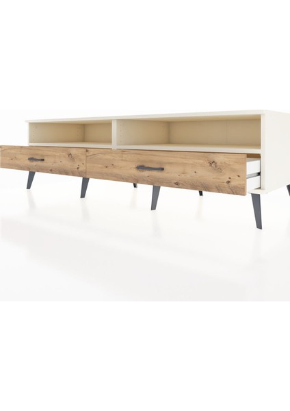 Kronos Tv Ünitesi 2 Raflı 2 Çekmeceli 176X59X51 Aytaşı-Aytaşı/çam fırsatları