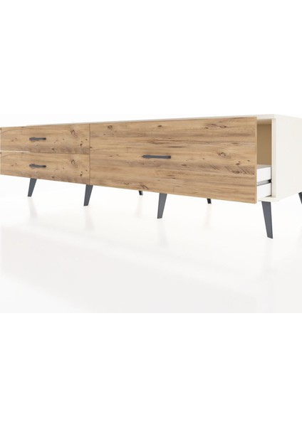 Kronos Tv Ünitesi 3 Çekmeceli 176X59X51 Aytaşı-Aytaşı/çam fırsatları