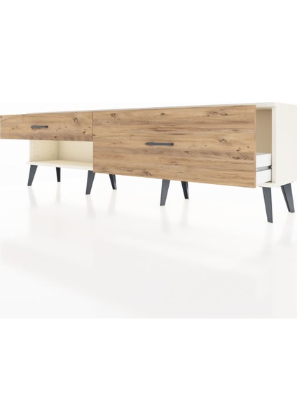 Arges Tv Ünitesi 2 Çekmeceli 176X30X51 Aytaşı-Aytaşı/çam fırsatları