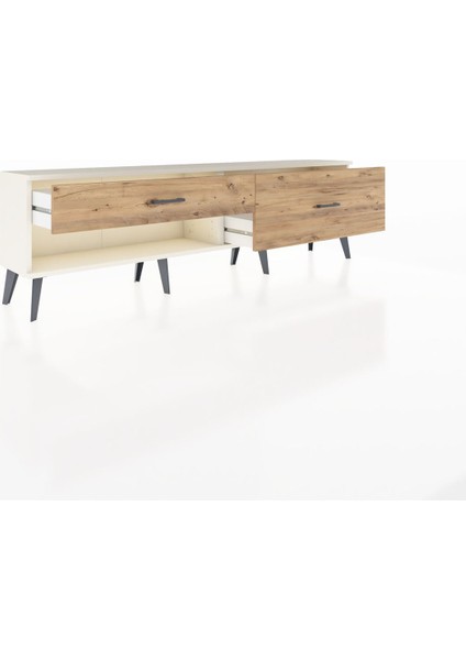 Arges Tv Ünitesi 2 Çekmeceli 176X30X51 Aytaşı-Aytaşı/çam indirimleri