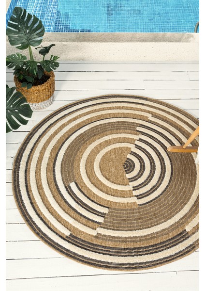 Marakeş Daire Siyah Halı Salon Oturma Odası Çocuk Odası Yatak Odası Halısı 674D fiyatları