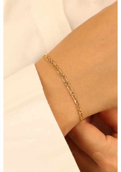 Figaro Zincir Altın Bileklik CGKBLK0355 fiyatları