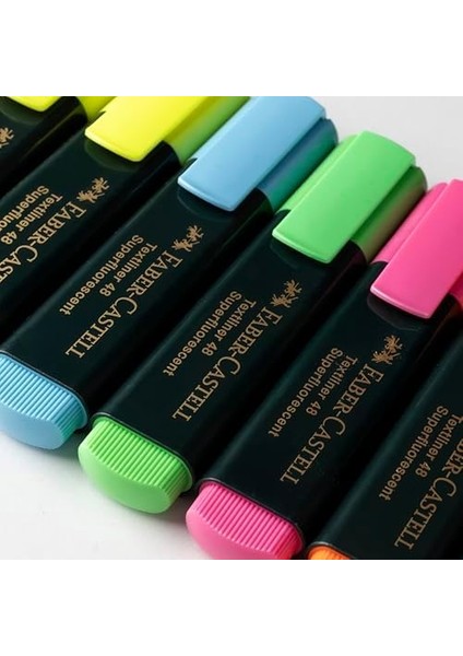 Fosforlu Seti, 8 Li, Su Bazlı Mürekkep, Kesik Uç, 3 Farklı Çizgi Kalınlığı, Yeniden Doldurulabilir modelleri