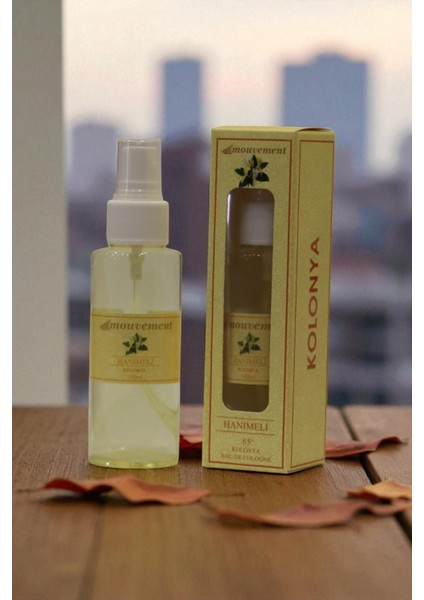 Hanımeli 100 ml Kolonya – Doğal ve Çiçeksi Bir Temizlik Hissi