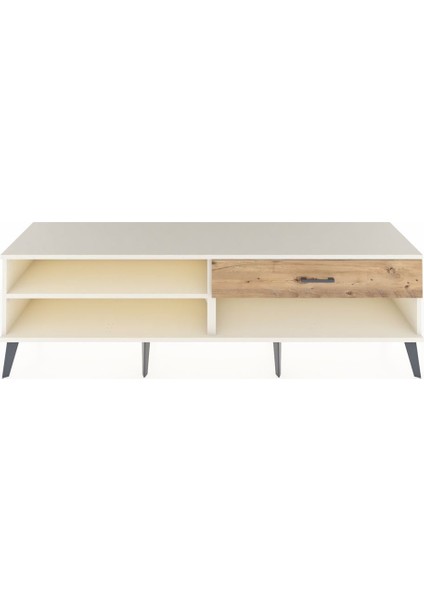 Hyperion Tv Ünitesi Tek Raflı Tek Çekmeceli 176X44X51 Aytaşı-Aytaşı/çam