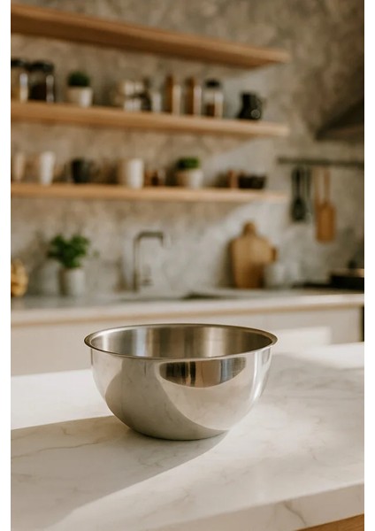 Paslanmaz Çelik Derin Çırpma ve Karıştırma Kasesi – Mutfak Karıştırma Kabı, Kek ve Pasta Karıştırma fırsatları