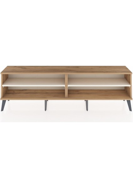 Arges Tv Ünitesi 2 Raflı 176X30X51 Çam-Çam/aytaşı