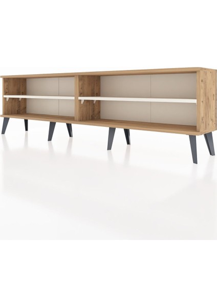 Arges Tv Ünitesi 2 Raflı 176X30X51 Çam-Çam/aytaşı fırsatları