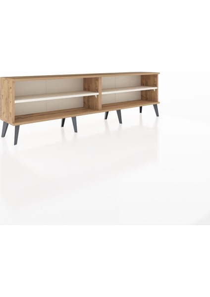 Arges Tv Ünitesi 2 Raflı 176X30X51 Çam-Çam/aytaşı indirimleri