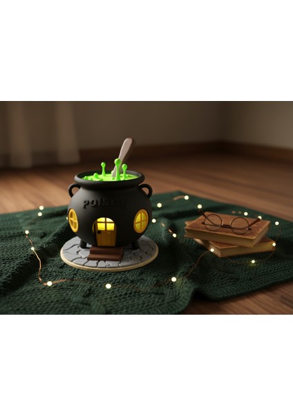 Js 3ddreams Halloween Iksir Kazanı Tea Light fiyatları