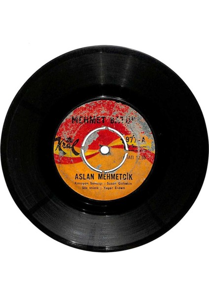 Mehmet Batur - Aslan Mehmetçik Kıbrısa Gidiyorum Plak (106) PLK12707