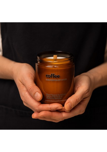 : Coffee : Amber Cam Kavanozda : Kokulu Soya Mum (Kahve, Karamel) modelleri