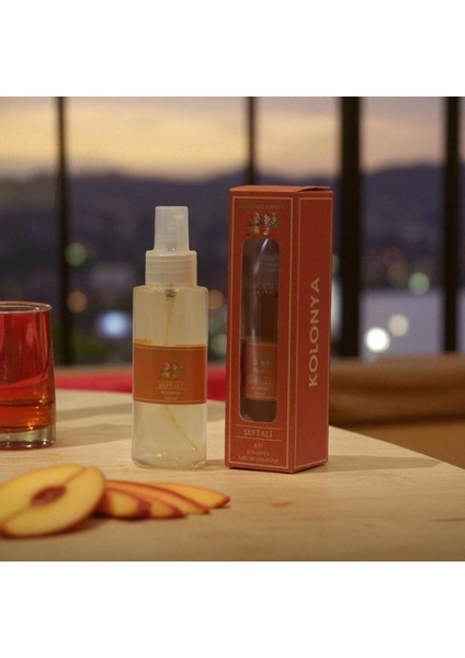 Şeftali Aroması 100 ml Kolonya – Tatlı ve Canlı Bir Ferahlık fiyatları