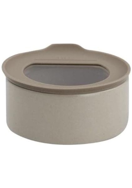 Fika One Seramik Saklama Kabı Gri 200ML D-NEONE020-07