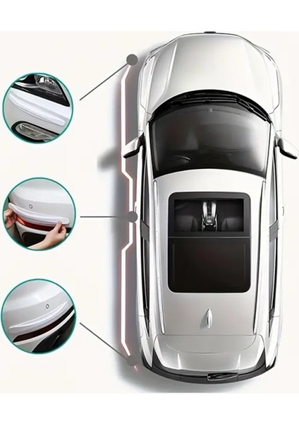 Karbon Fiber Araba Tampon ve Kapı Kenarı Koruyucu Şerit – 40CM x 5cm Güçlü Yapışkanlı Çizik Önleyici Siyah fiyatları