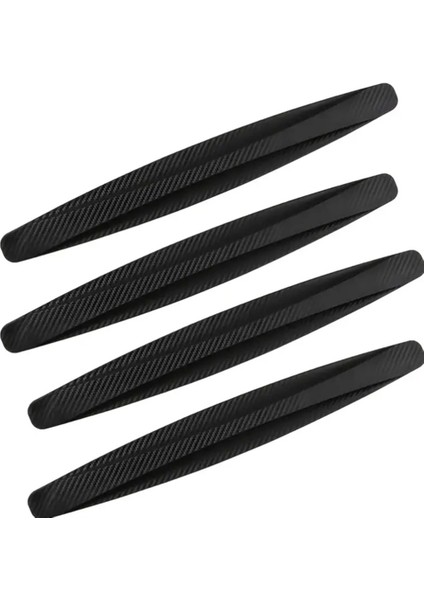 Karbon Fiber Araba Tampon ve Kapı Kenarı Koruyucu Şerit – 40CM x 5cm Güçlü Yapışkanlı Çizik Önleyici Siyah fırsatları