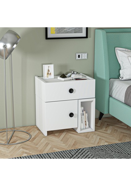 Rondo Dolaplı Çekmeceli Komodin