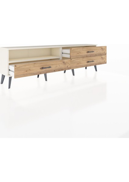 Arges Tv Ünitesi Tek Raflı 3 Çekmeceli 176X30X51 Aytaşı-Aytaşı/çam indirimleri